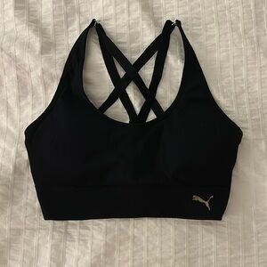 Black Sports Bra
